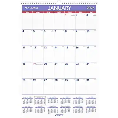 AT-A-GLANCE
JANUARY 2026
SUN MON TUE WED THU FRI SAT
1 2 3
4 5 6 7 8 9 10
11 12 13 14 15 16 17
18 19 20 21 22 23 24
25 26 27 28 29 30 31
JANUARY