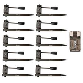 HME - Products Pro Series Universal Trail Camera Holders, 10-Pack: Mounts On Trees