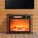 Alt View Zoom 25. Lifesmart - 3 Quartz Infrared Fireplace Heater with Remote - Black.