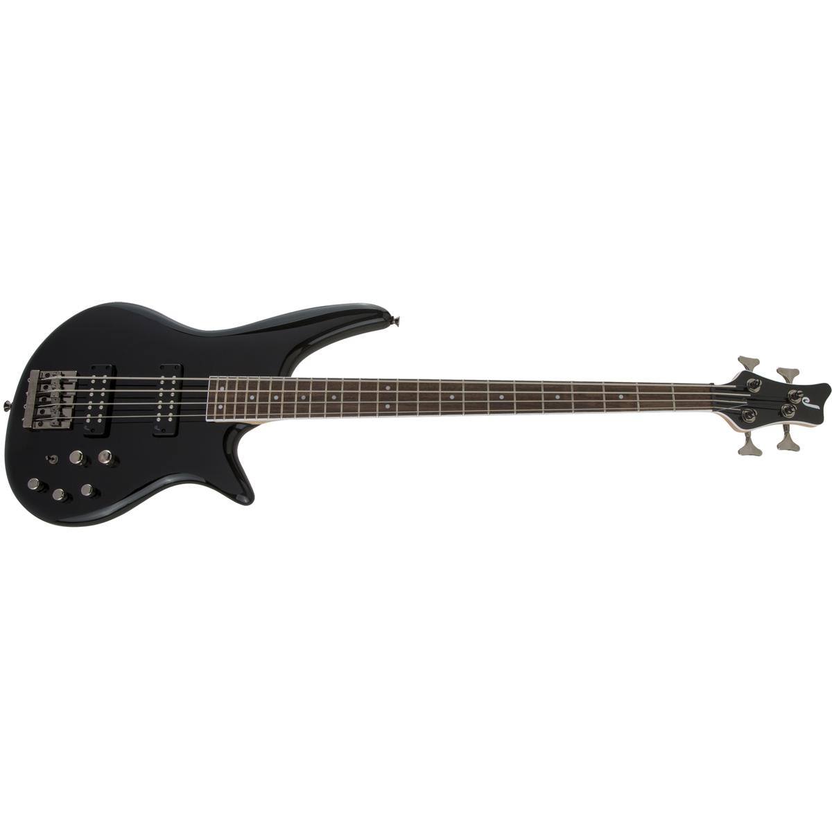 Alt View 4. Jackson - Jackson JS Spectra Bass JS3 Electric Guitar,Laurel Fingerboard,GlossBlack.