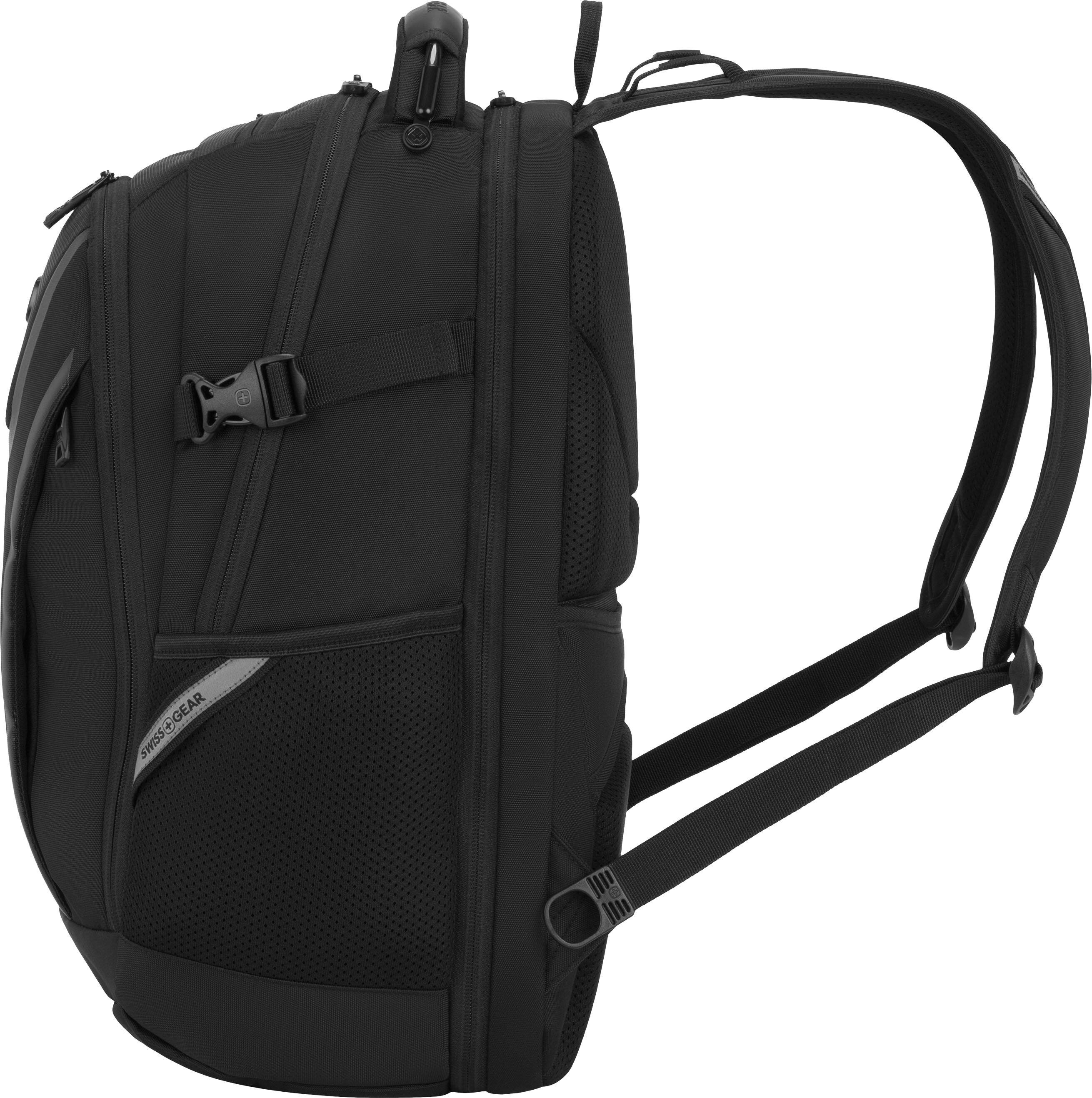 Alt View 4. SwissGear - Swissgear SA1056 Laptop Backpack - Black.