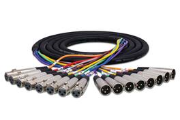 HOSA - Balanced Snake, XLR3F to XLR3M, 3 m Misc Cords Cables Headphones
