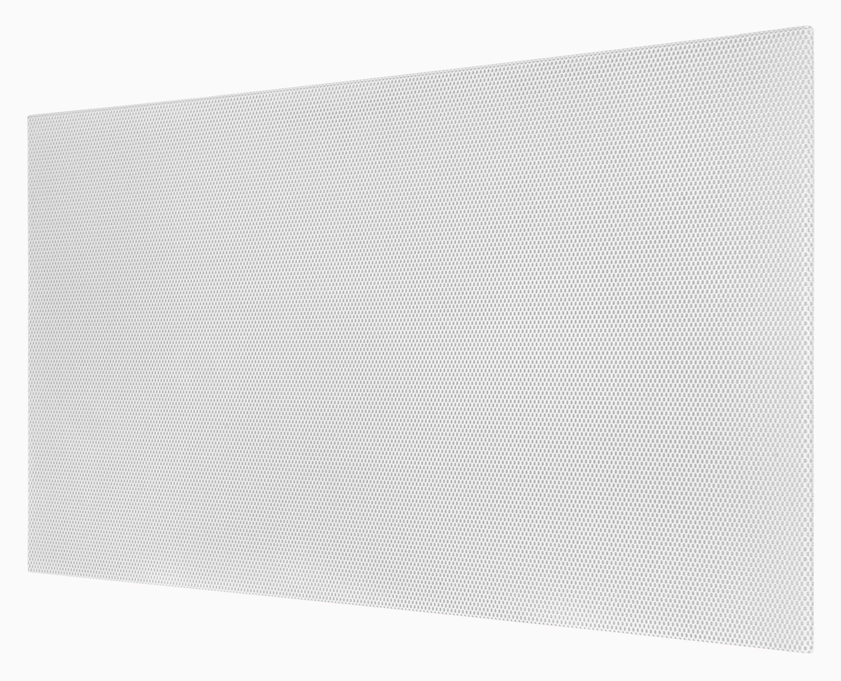 Angle. Sonance - VX6-LCR-Grille-NT - Visual Experience Series 6" LCR Trimless Grille for LCR Speakers (2-Pack) - Paintable White.