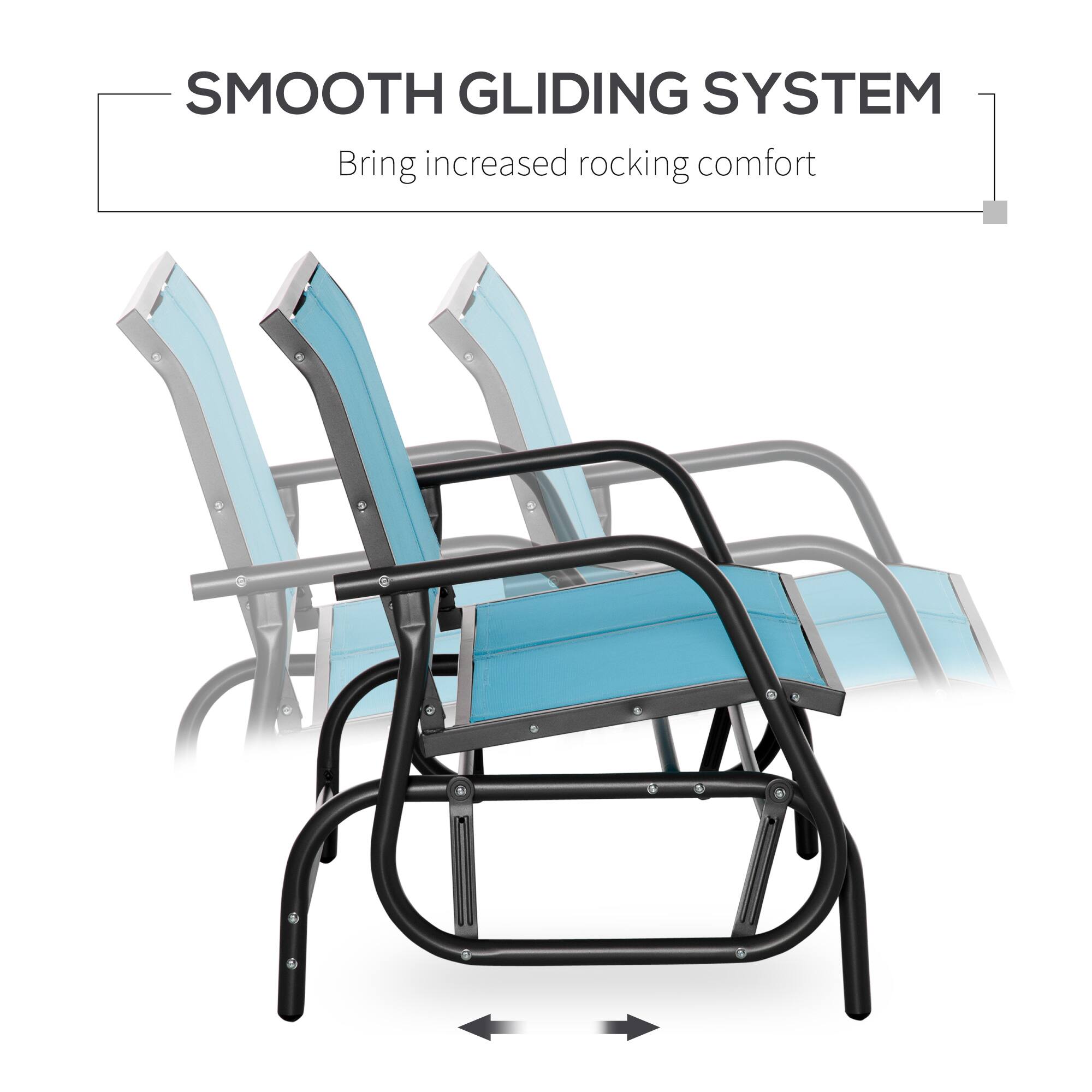 SMOOTH GLIDING SYSTEM
Bring increased rocking comfort