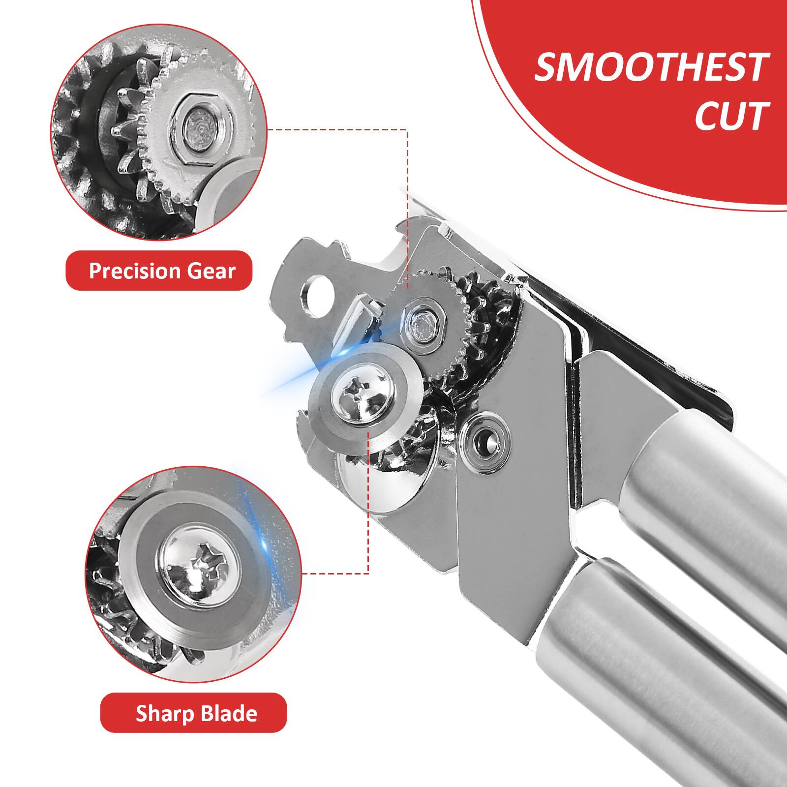 SMOOTH CUT  
Precision Gear  
Sharp Blade