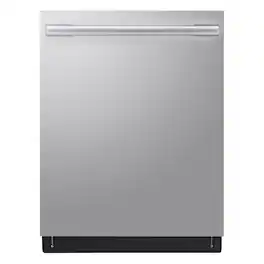 SKS - 24-inch Professional Top Control Built-in Stainless Steel Tub Dishwasher with 3rd Rack and QuadWash Pro, 40 dBA - Stainless Steel