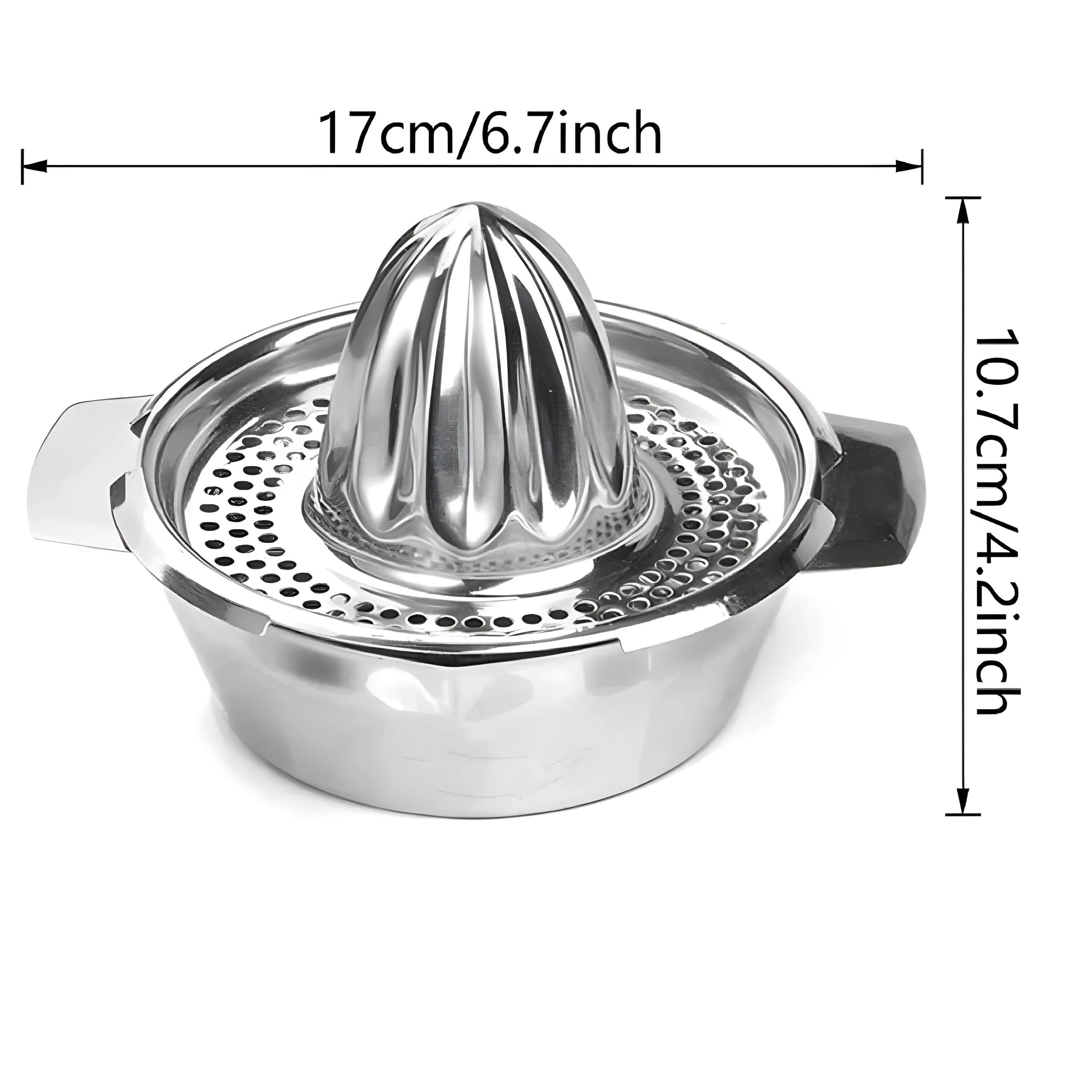 17 cm / 6.7 inch
10.7 cm / 4.2 inch