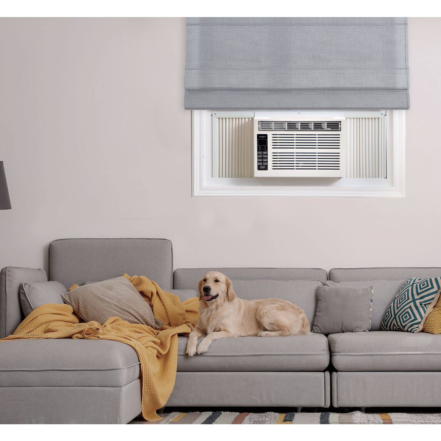 Alt View 10. Whirlpool - 250 Sq. Ft. 6,000 BTU Window Air Conditioner - White.