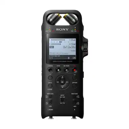 -2088 R SONY
-20 -Ddl 0-06dB -2e 0-124B
REC Oh12m34s Oh1 -3h30m
190119_0123.wav
LPCM 192/24
S/N i 5 5 6
LINEAR PCM RECORDER PCM-010
T-MARK STOP REC PAUSE
" CI DPC BACK -
OPTION SAB HOME
INPUT LEVEL
INPUT MK UIM
INPUT LEVEL ON
OFI XLR/ TRS
-40V +48V
L/MONO R
