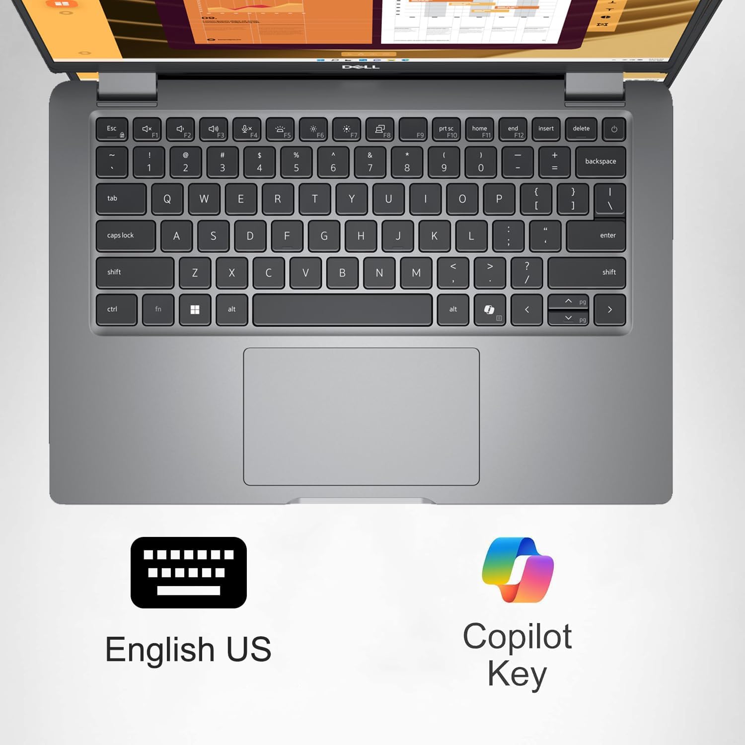 -- .. Dali EsC a i 0 2 04 FS x F4  5 F6 x 7 FE is prtc 0 home F11 and F12 insert detete 2 . - 1 . 2 . 3 5 4 N 5 a 6 & 7 . 8 I 9 I 0 e - + - backspace Lab Q W E R T Y U  o P ( I I I I / capslock A S D F G H J K L - - - - ermer shift Z x C V B N M < d > d ? / shift cbl f alt alt E  P P > English US Copilot Key