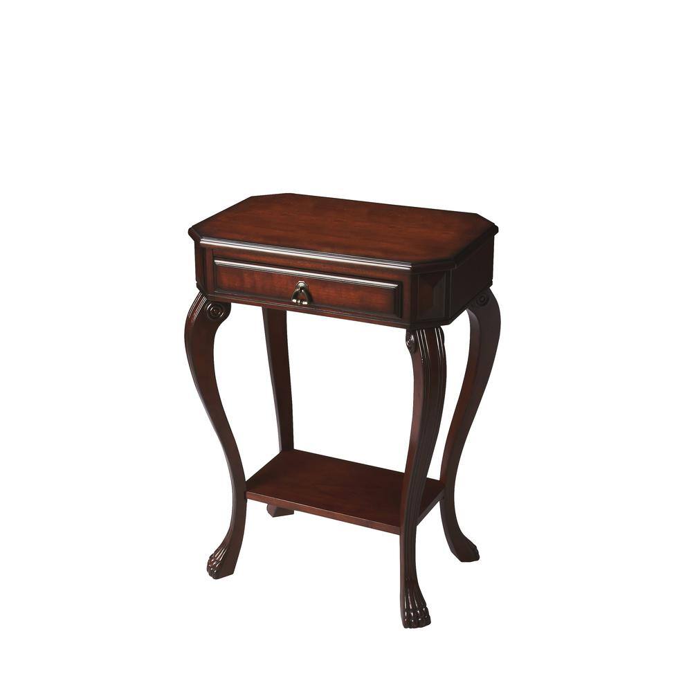 Front. Butler Specialty - Channing Console Table - Dark Brown.