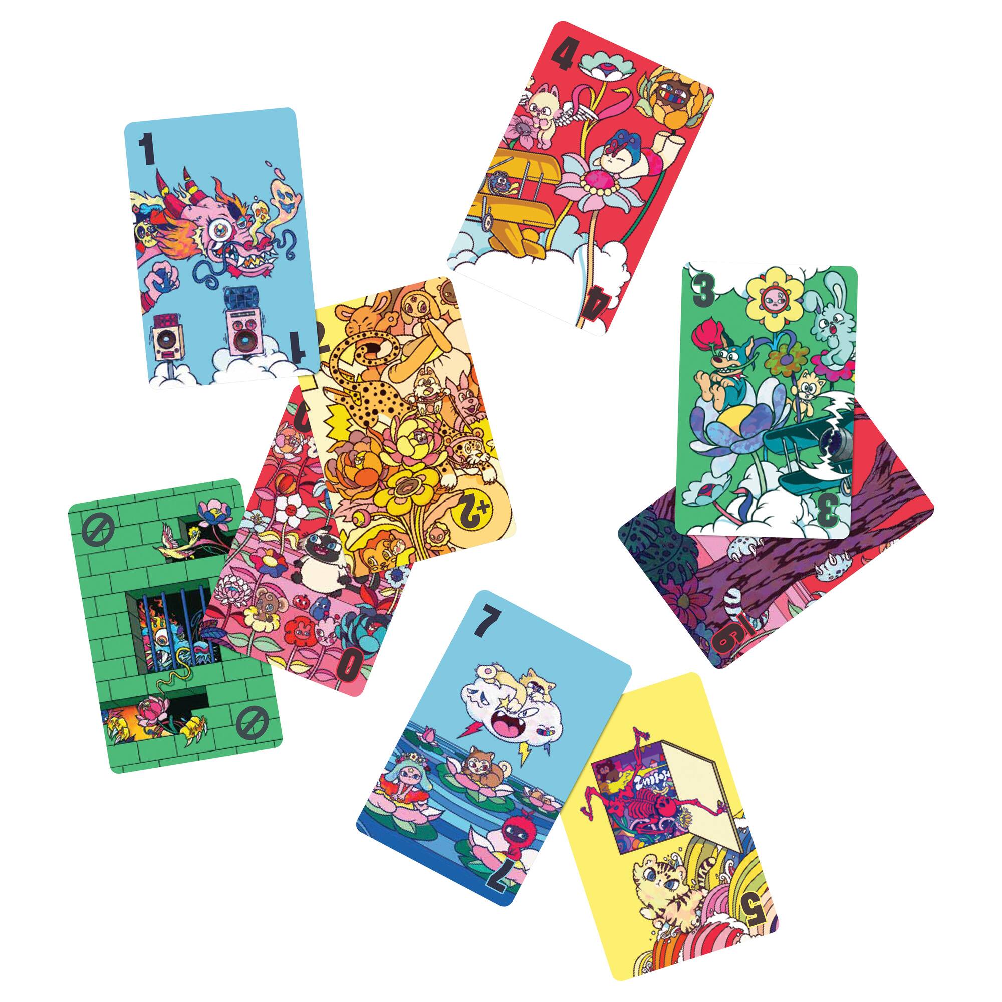 Alt View 7. Mattel - UNO Artiste Vexx Card Game.