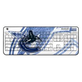 Keyscaper - Vancouver Canucks Ice Tilt Wireless Keyboard - Multicolor