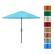 Alt View 15. Nature Spring - 9-Foot Easy Crank Patio Umbrella - Blue.