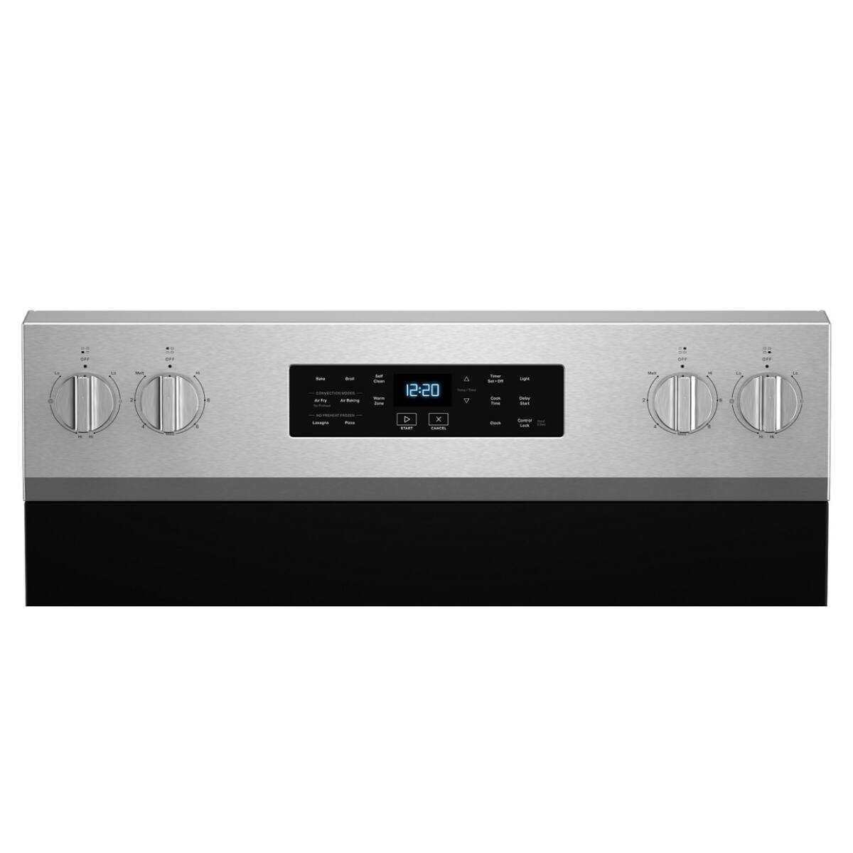 Alt View 11. Whirlpool - 5.3 Cu. Ft. Freestanding Electric Range with Air Cooking Technology, No Preheat Air Fry and Air Baking and Self Clean - Stainless Steel.