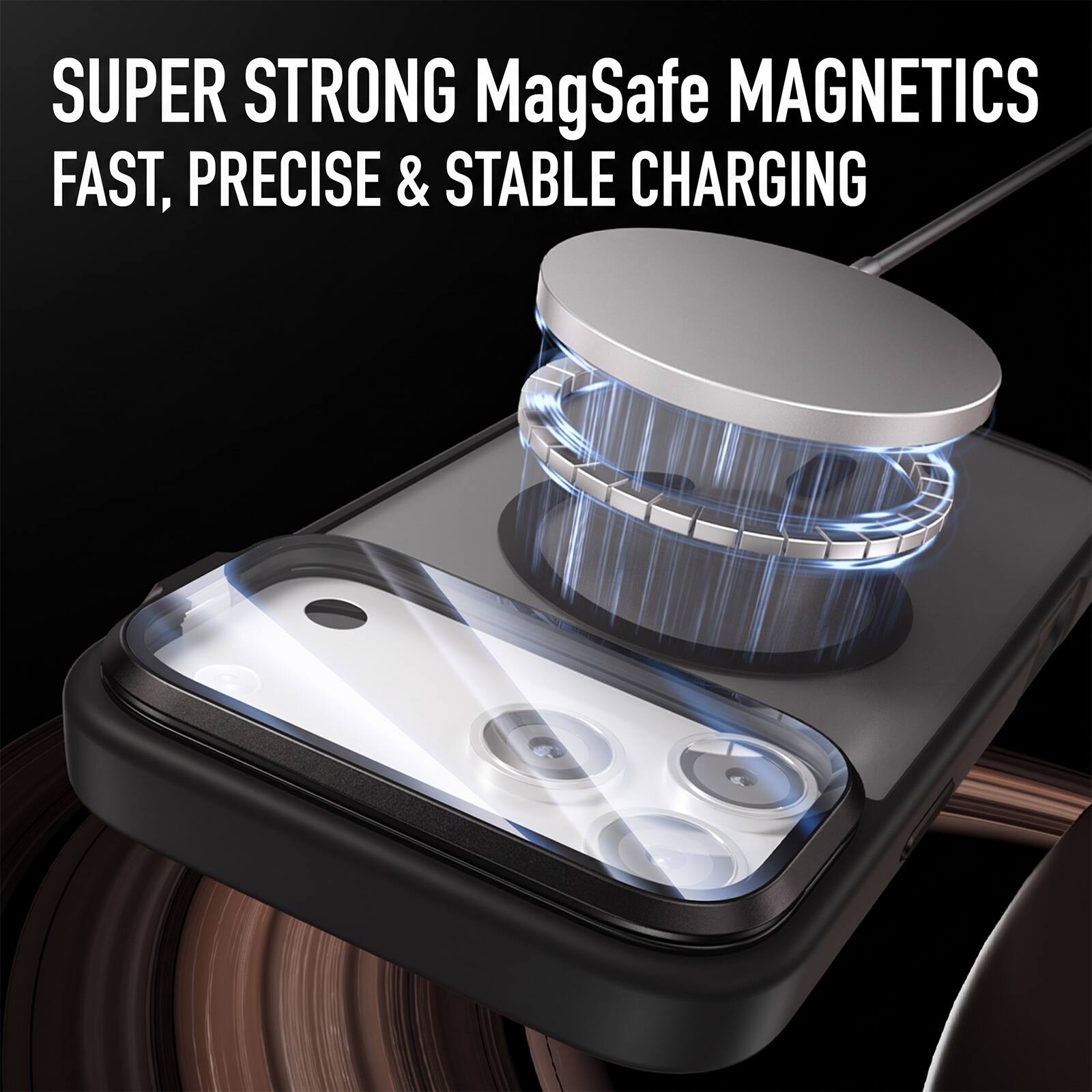 Dteck Magnetic Shockproof Case for Apple iPhone 18 Pro with Integrated ...