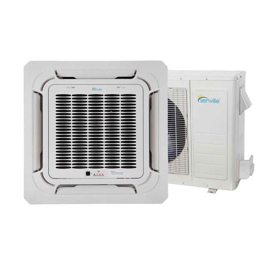 Senville 12000 BTU Ceiling Cassette Air Conditioner Heat Pump SENA/12HF ...