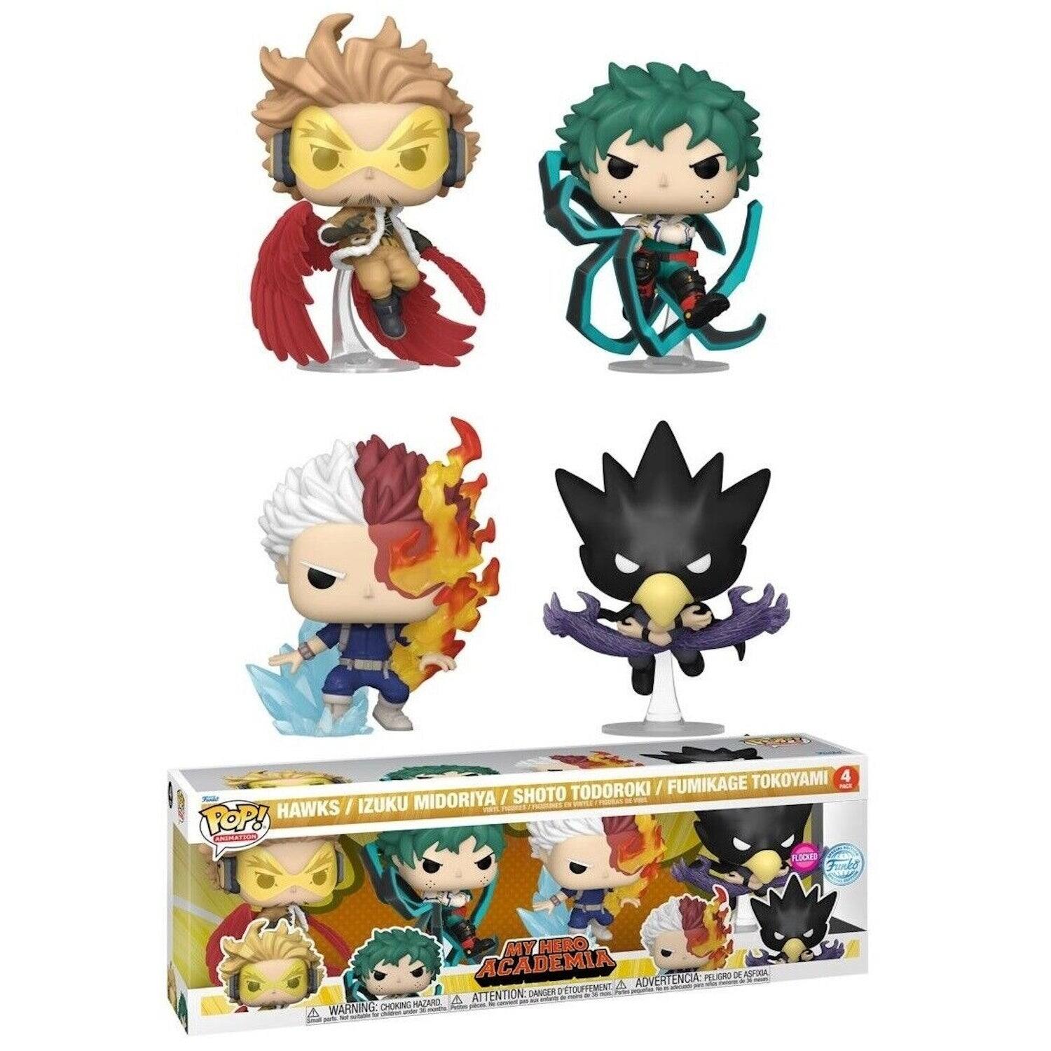 TOKOYAMI 4 TODOROKI / FUMIKAGE IZUKU MIDORIYA / SHOTO HAWKS / FUMIKAGE TOKOYAMI  
POP! LOER Fanke MY HERO ACADEMIA  
ADVERTENCIA: ADVERTENCE: ATTENTION: WARNING: CHOKING HAZARD