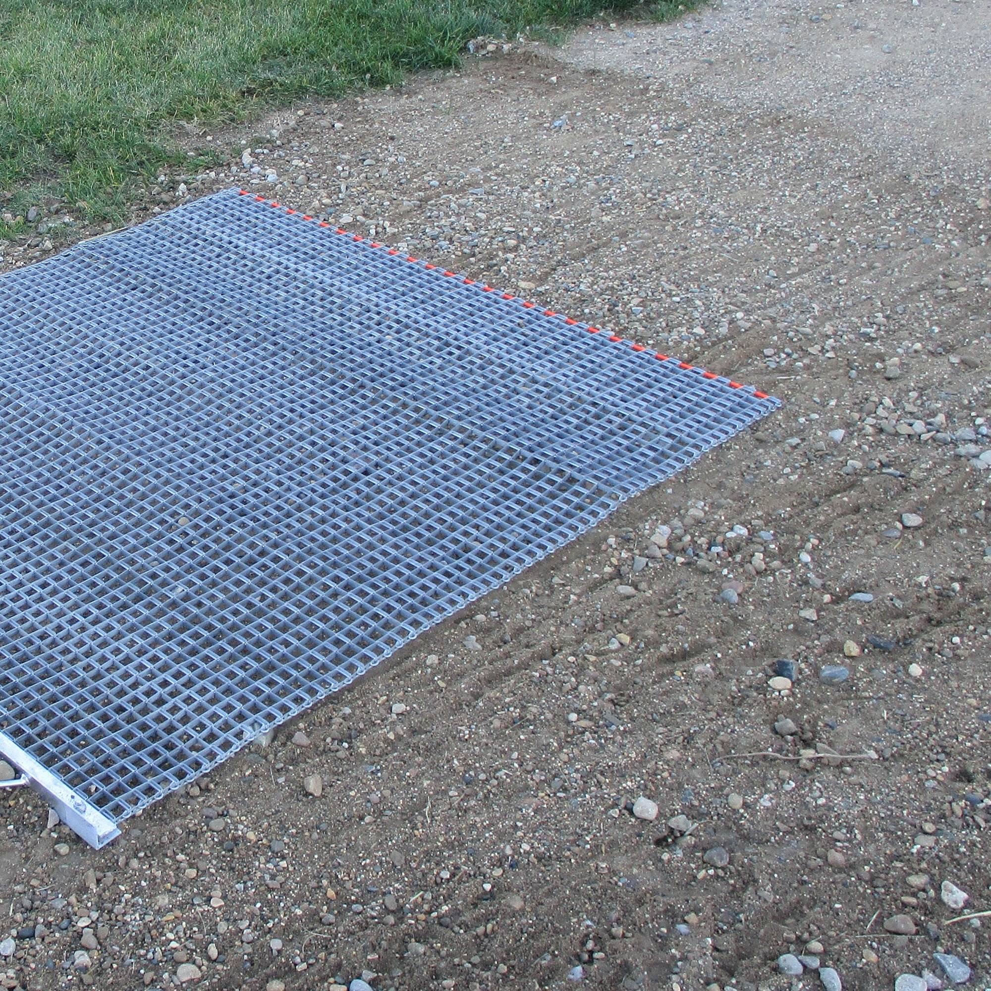 Alt View 5. Yard Tuff - Yard Tuff ATV/UTV 5' x 3' Zinc Plated Field Surface Leveling Drag Mat (2 Pack).