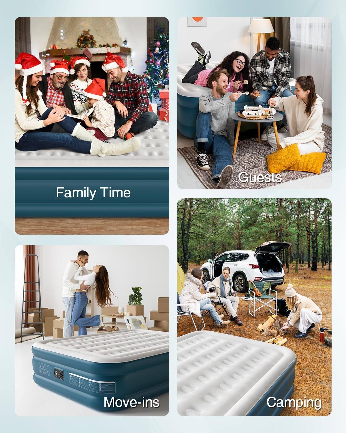 Family Time
Guests
Move-ins
Camping