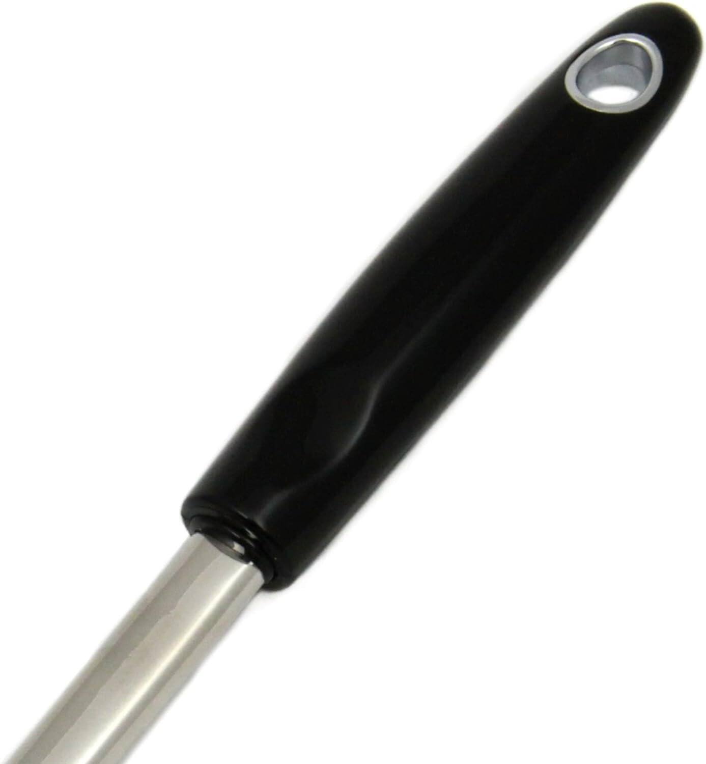 Back. Chef Craft - 6 Piece Heavy Duty Stainless Steel Kitchen Tool and Utensil Set - Silver / Black.