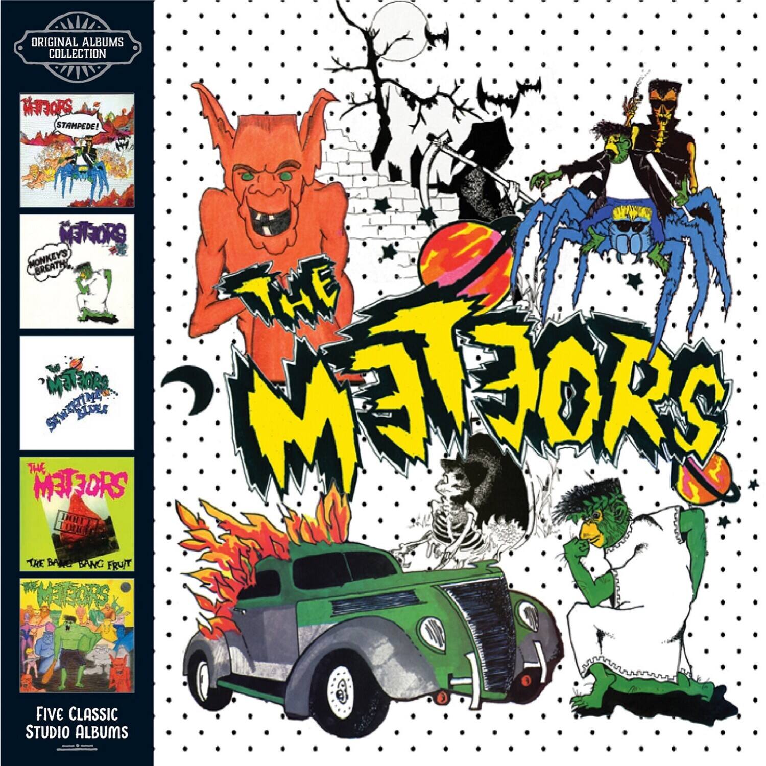 The Meteors - Original Albums Collection   - COMPACT DISCS [CD]