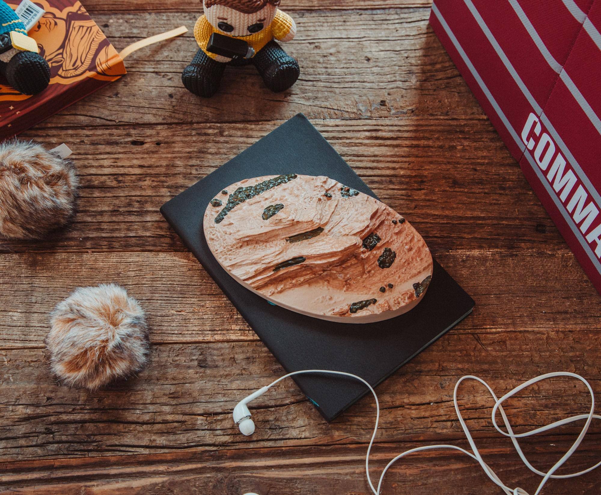 Alt View 2. Ukonic - Star Trek Vasquez Rocks Figurine Garden Statue Replica | 7 Inches Tall - Grey.