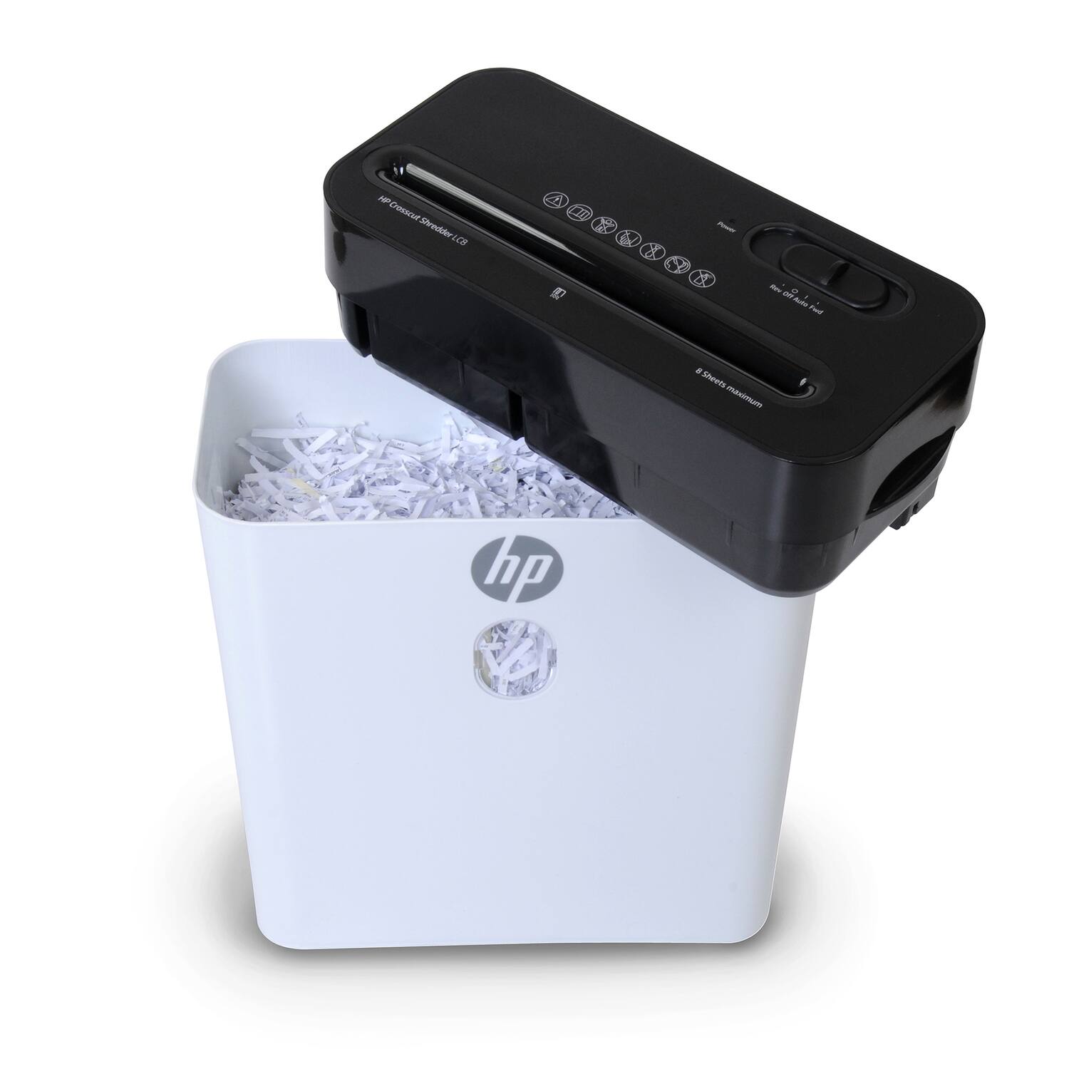 HP CrossCut Shredder LCB -HU 2 x & % - T. Snon IATUT hp
