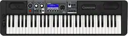 Casio - CT-S500 Portable Keyboard with 61 Keys - Black