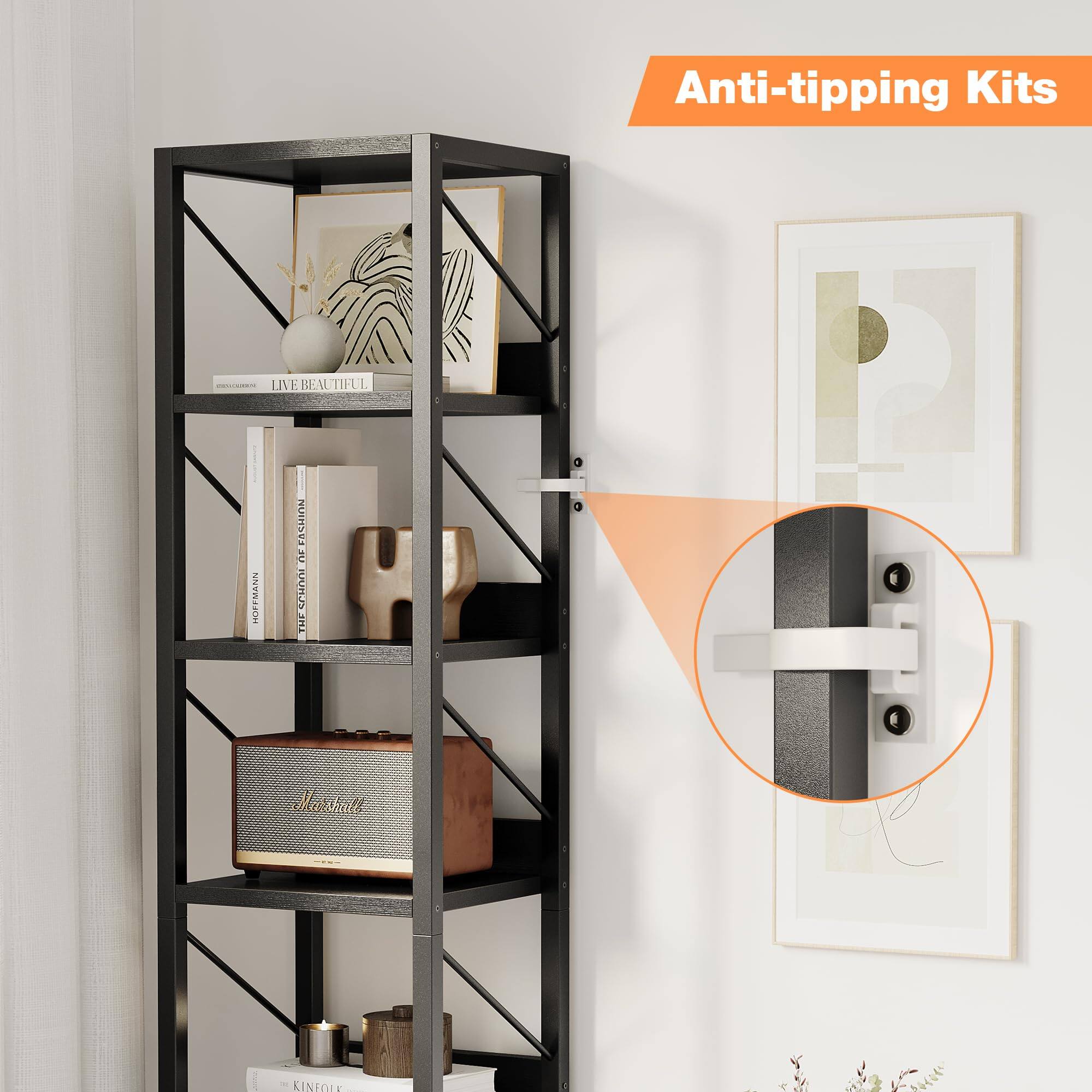 Anti-tipping Kits

LIVE BEAUTIFUL

HOFFMANN

THE SCIENCE OF DESIGN

KINEOLF

Marshall