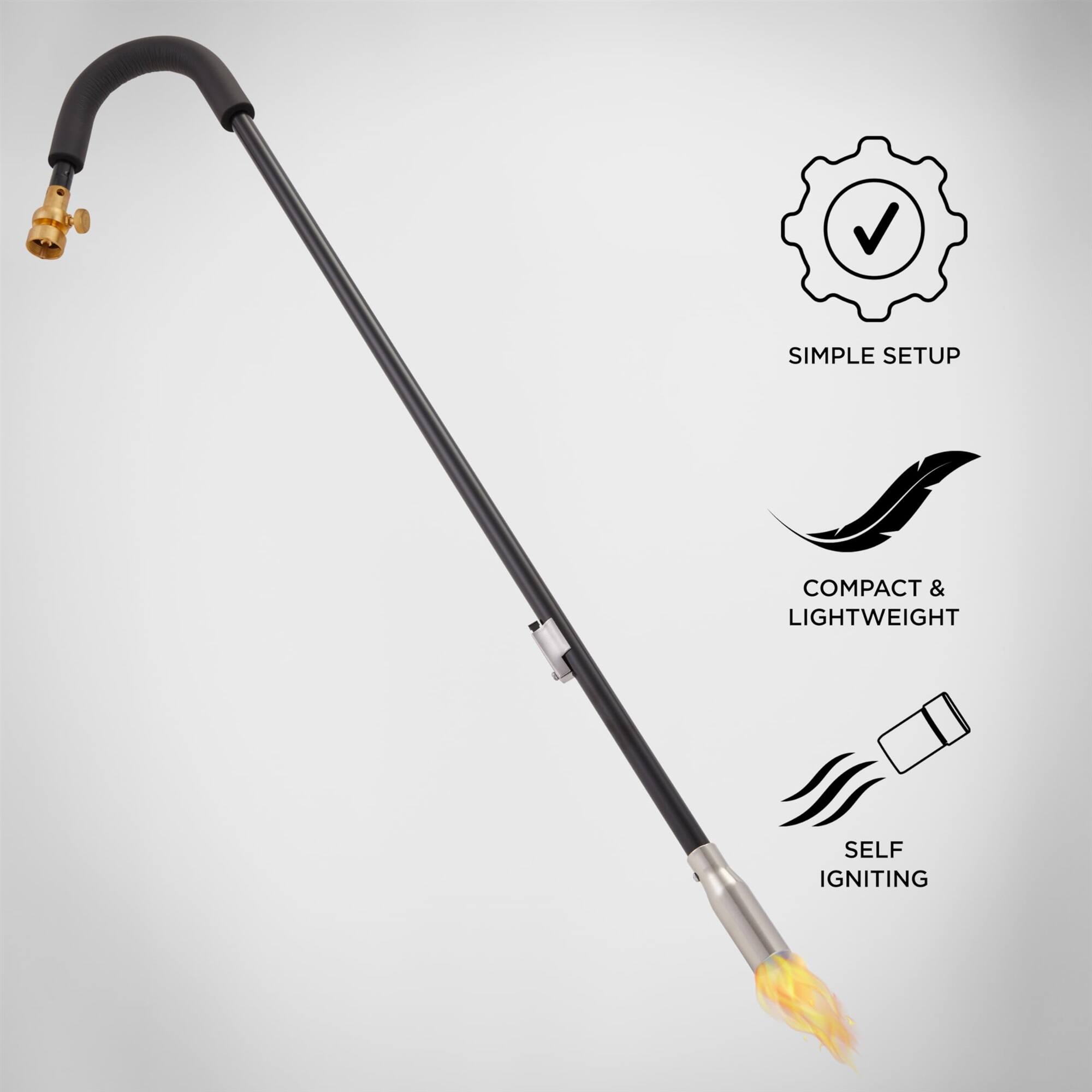 SIMPLE SETUP
COMPACT & LIGHTWEIGHT
SELF IGNITING