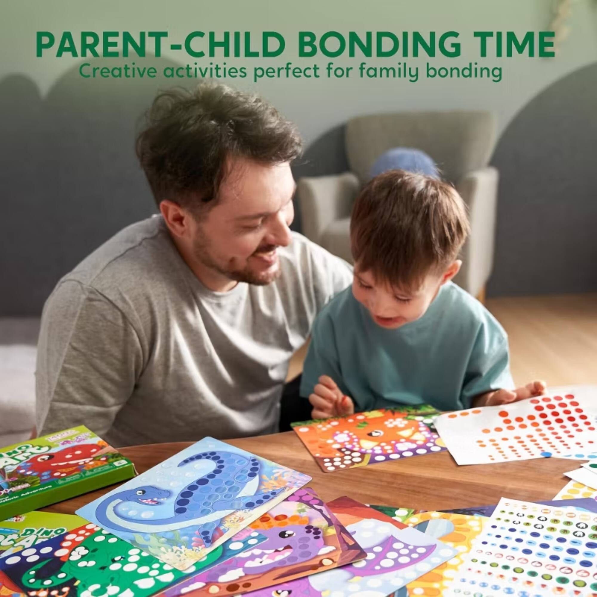 PARENT-CHILD BONDING TIME  
Creative activities perfect for family bonding