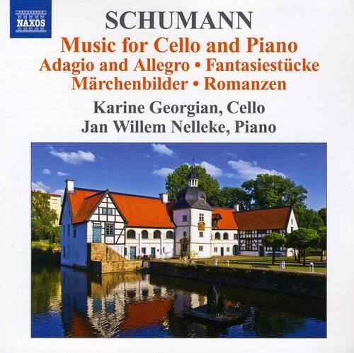SCHUMANN  
Music for Cello and Piano  
Adagio and Allegro • Fantasiestücke  
Märchenbilder • Romanzen  

Karine Georgian, Cello  
Jan Willem Nelleke, Piano