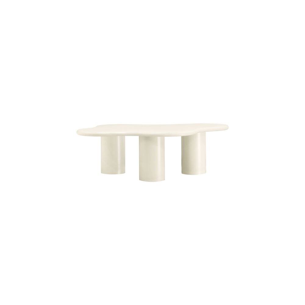 Alt View 2. Meridian Furniture - Romaine Cream Coffee Table - Beige.