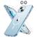 Front. Entronix - Entronix iPhone 15 Plus Bundle: Clear Case, Screen Protectors & Metallic Lens Protector - Silver.