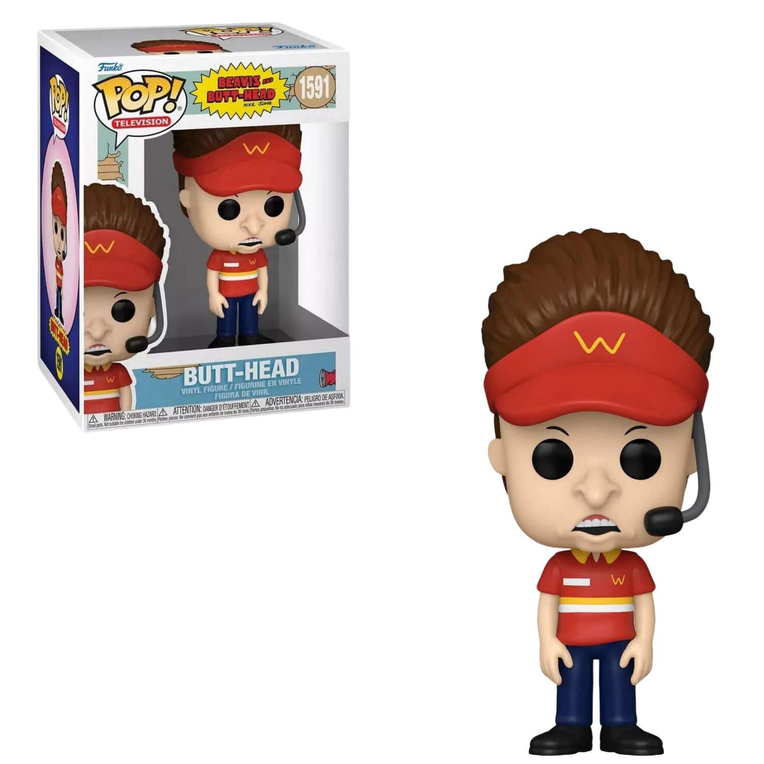 Funko Pop! Beavis & Butt Head Butt Head Multicolor FU80168