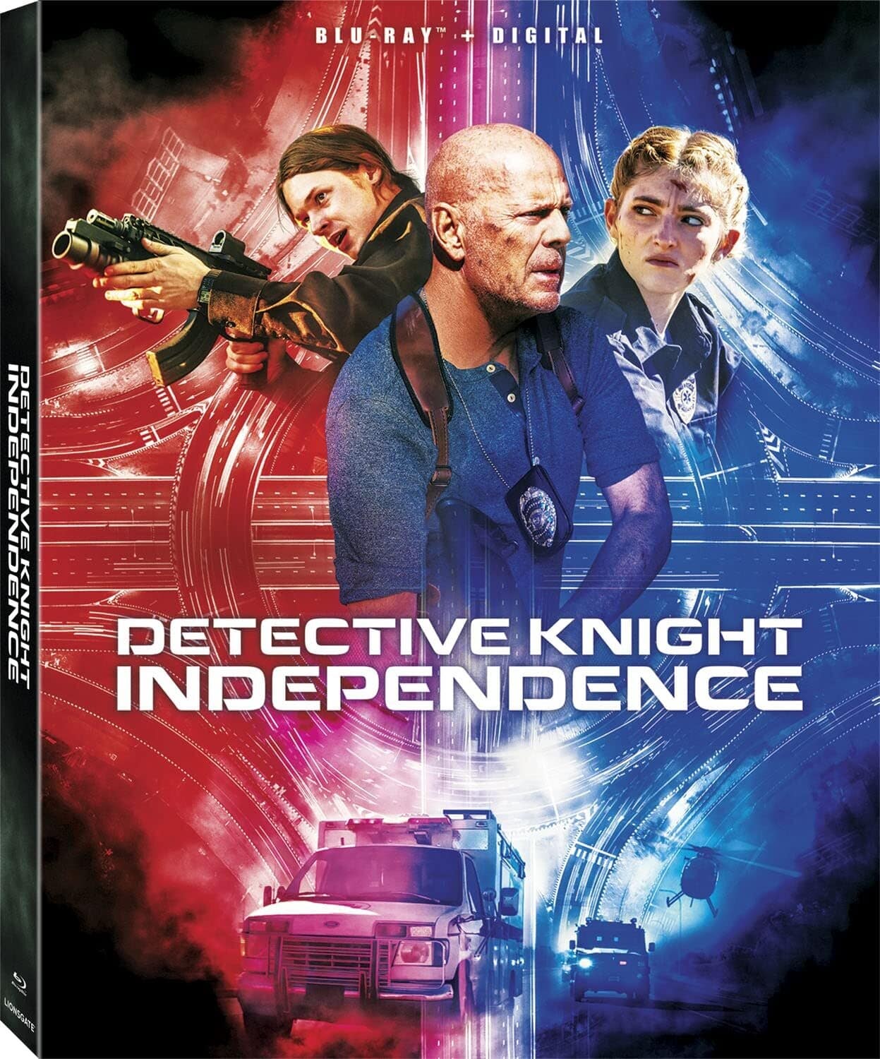 Front. Detective Knight: Independence   - BLU-RAY.
