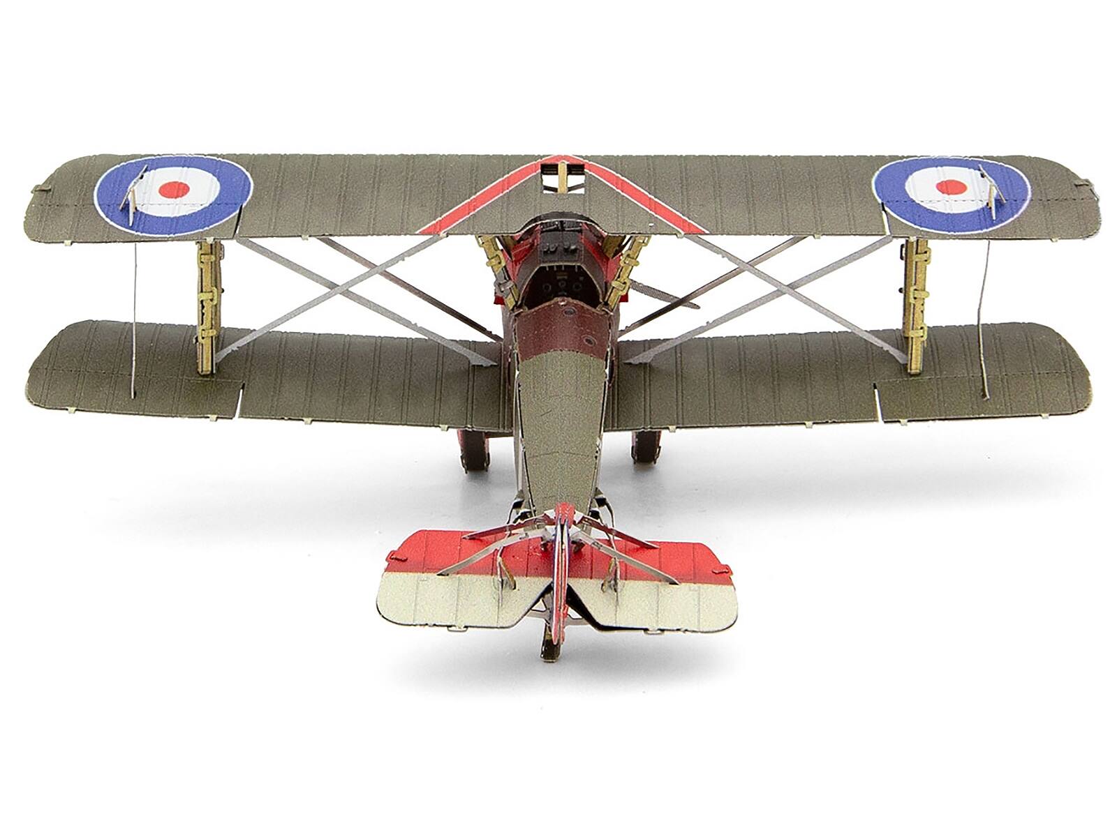 Left. Metal Earth - Sopwith Camel WWI British Royal Flying Corps Aircraft Steel Model Kit Moderate Difficulty Metal Earth - Multi.