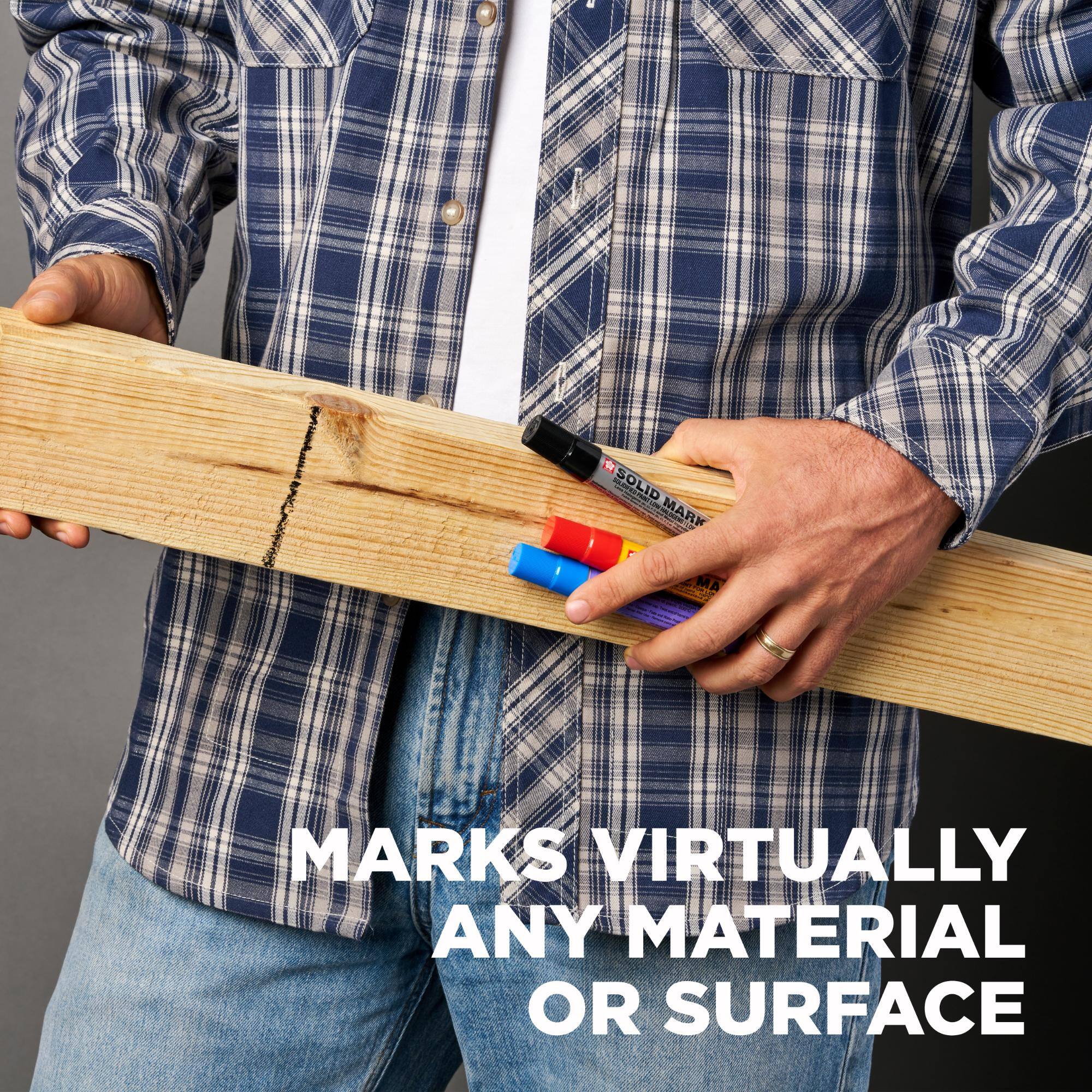 SOLID MARK MA  
MARKS VIRTUALLY ANY MATERIAL OR SURFACE