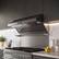 Alt View 3. Forno Appliances - Savona 48" Vented Wall Mounted Hybrid Range Hood - Silver.