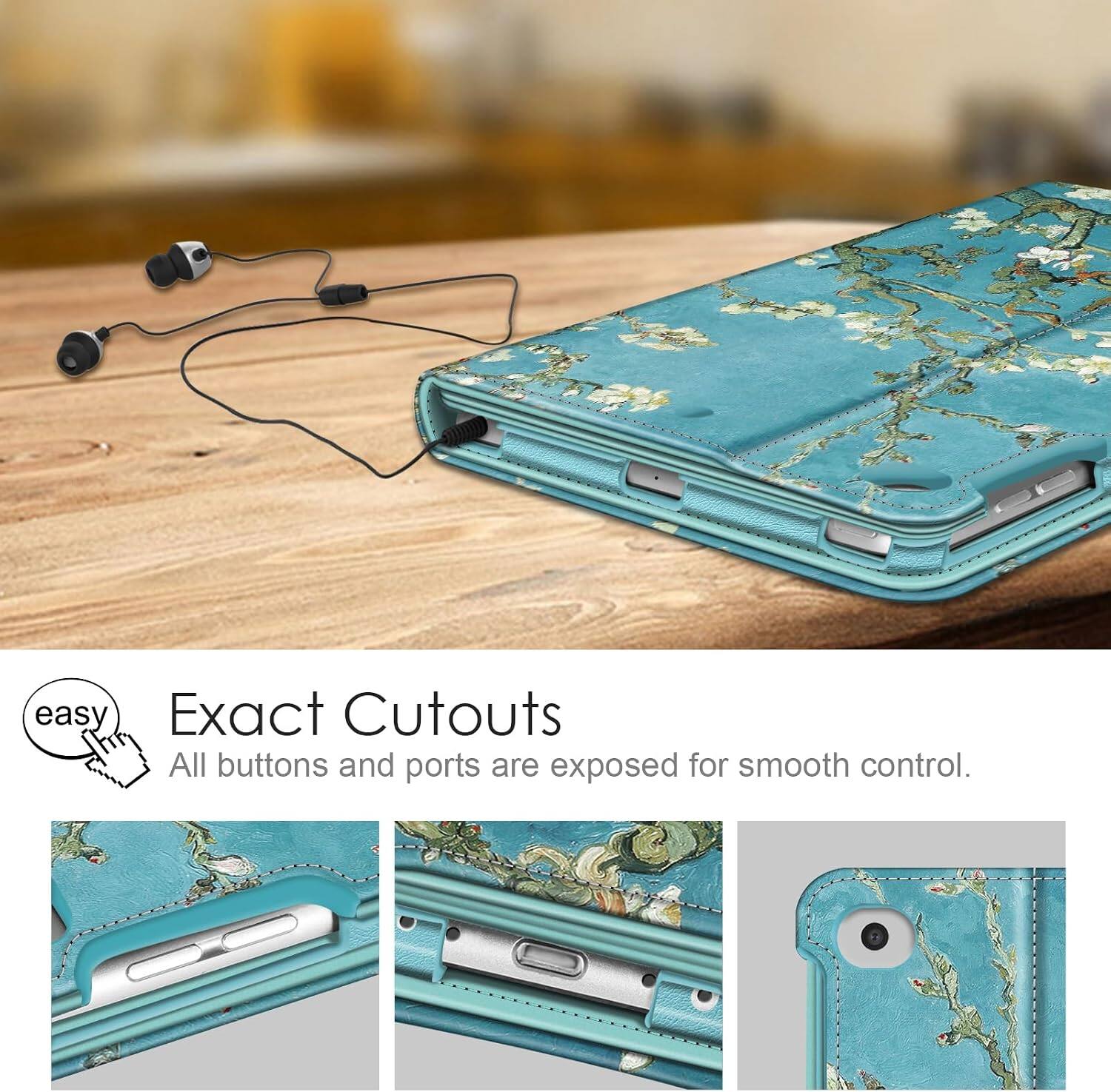 Exact Cutouts  
All buttons and ports are exposed for smooth control.