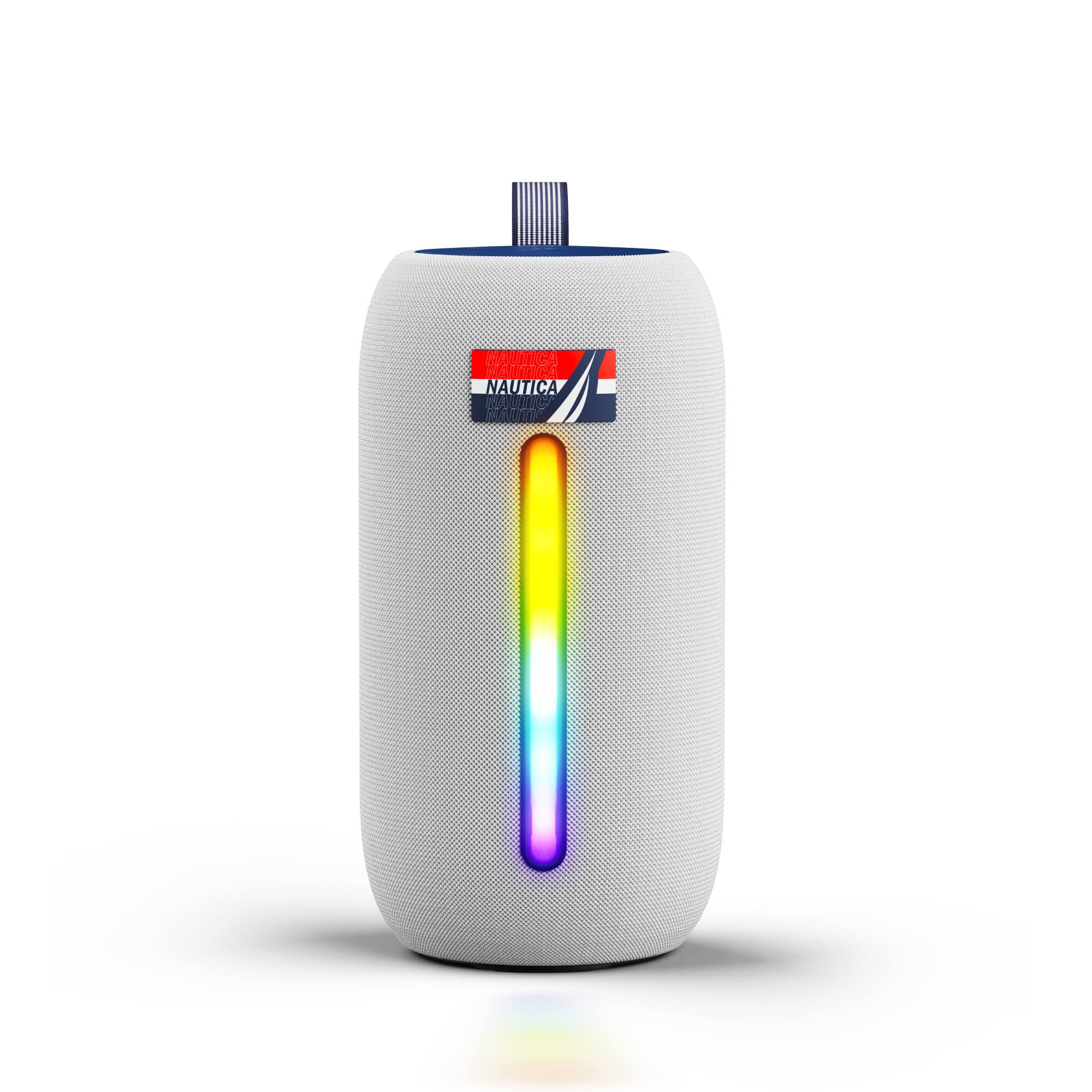 Nautica - Urban SP600 True Wireless Outdoor Portable Speaker, Perfect for Camping, Beach, Backyard & Travel - Navy-White