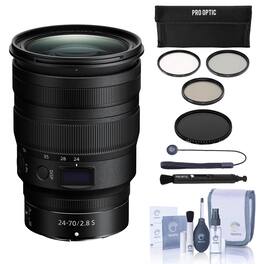 Bundle - Nikon - NIKKOR Z 24-70mm f/2.8 S Lens with Accessories Kit
