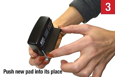 3  
Push new pad into its place