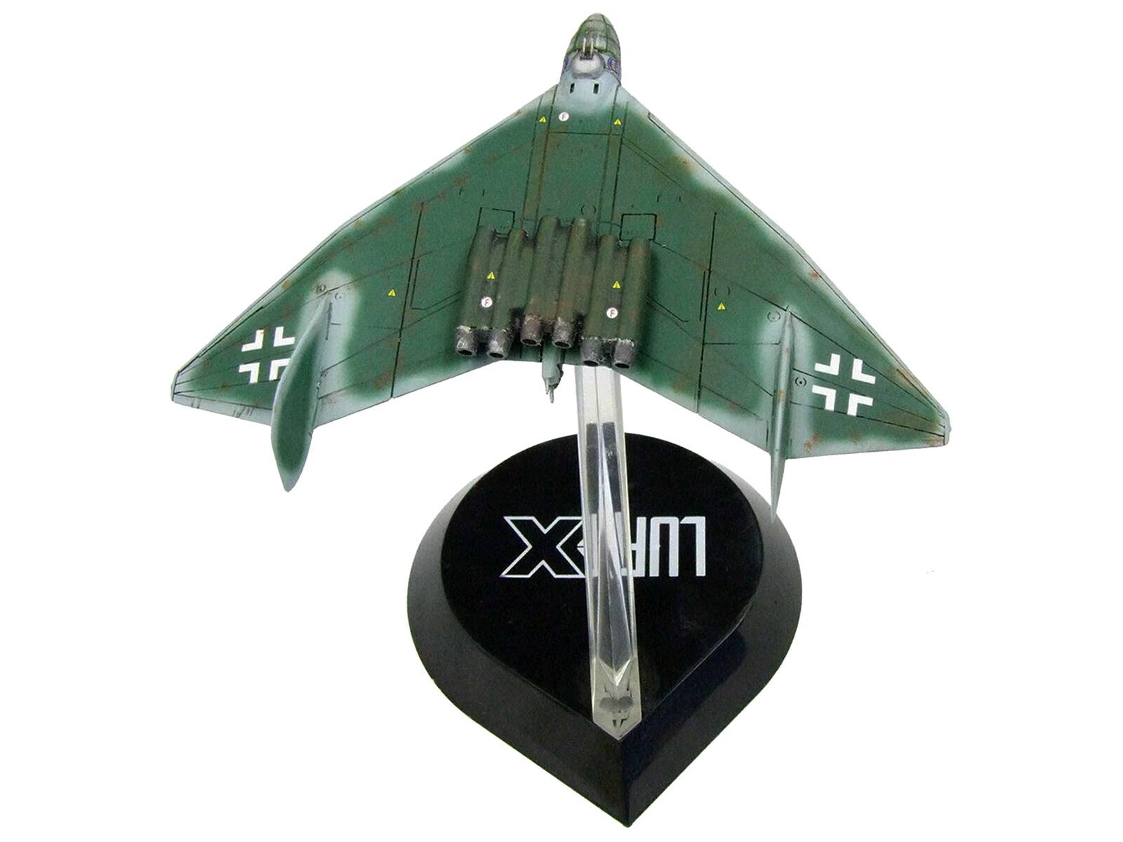 Back. Luft-X - Arado E.555 Bomber Aircraft "Project Version" German Luftwaffe 1/144 Model by Luft-X - Green With White.