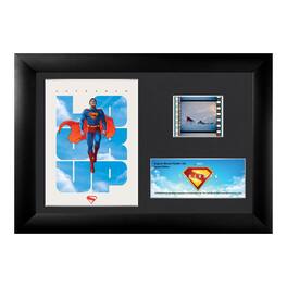 Trend Setters - Superman (2025) (Look Up) Minicell FilmCells™ Framed Desktop Presentation - Multicolor