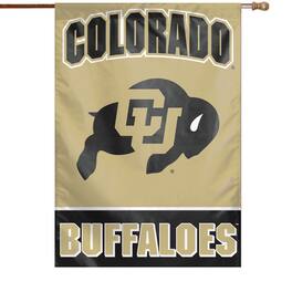 WinCraft - Colorado Buffaloes 28" x 40" Full Name House Flag - Multicolor