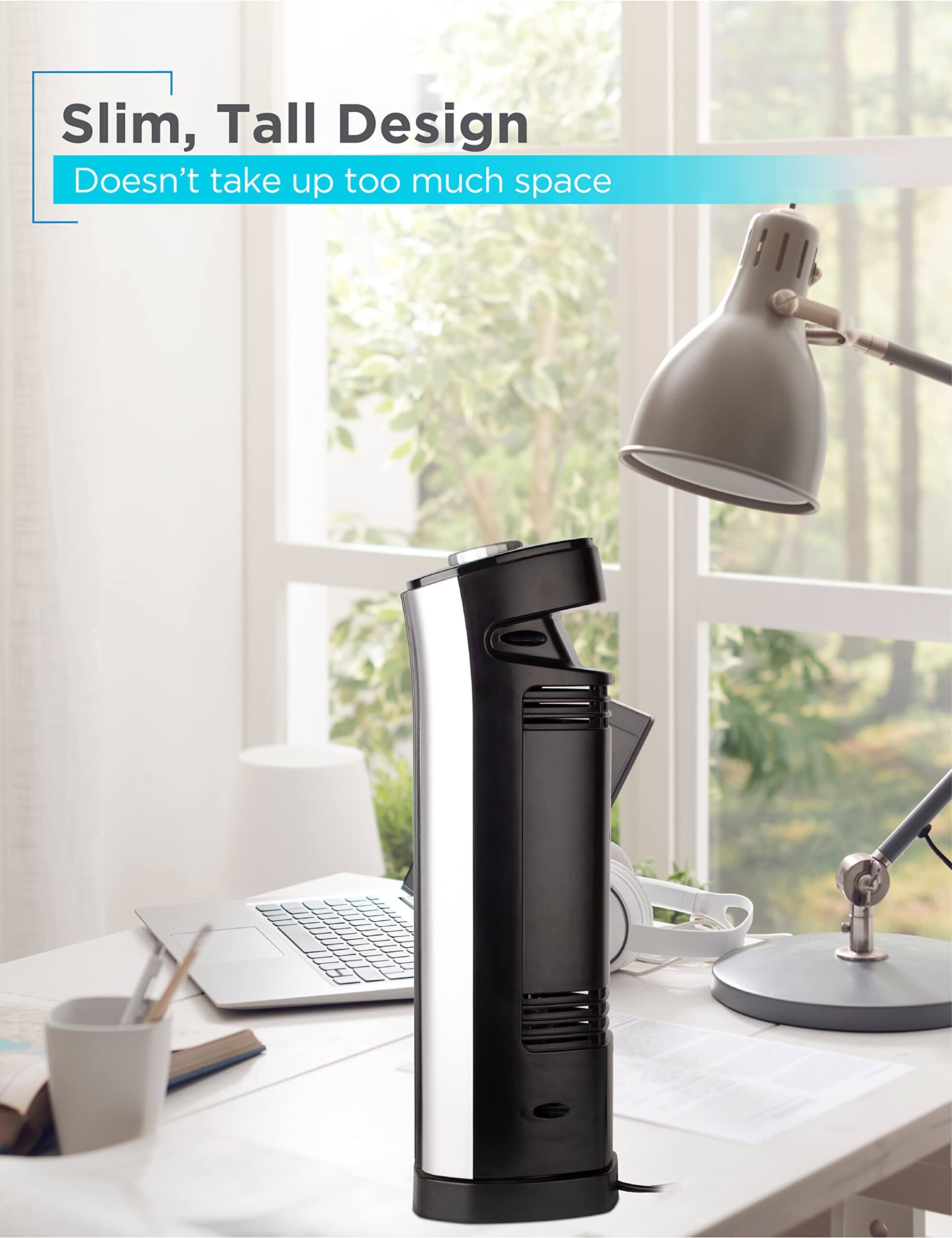 Slim, Tall Design
Doesn't take up too much space