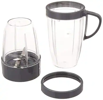 Front. NutriBullet - Deluxe Upgrade Kit - Clear.
