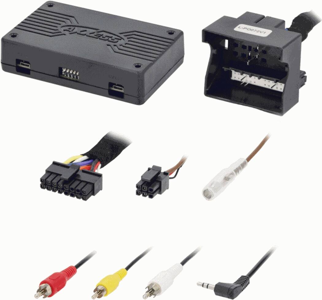 Left. Metra - AXXESS Radio Replacement Interface with SWC for Select 2010-2016 Porsche Vehicles - Multi.